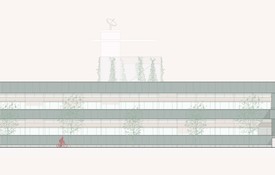 Visu des Sanierungsprojektes am TU Campus Graz