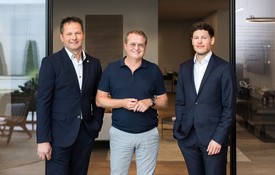Die Josko-Chefs Johann Kasberger, Johann Scheuringer (CEO und Mehrheitseigentümer) und Stefan Wagner 