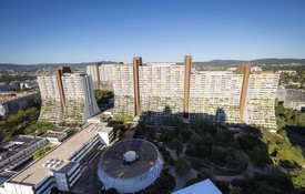 Rund ein Drittel der Wohnungen im Wohnpark Alt Erlaa wird thermisch saniert.