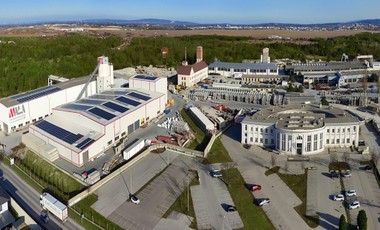 Das Maba-Hauptwerk in Wöllersdorf bei Wiener Neustadt.