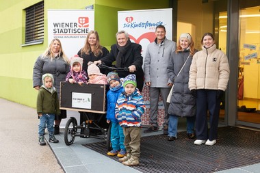 Wien hat drei weitere, klimafitte Kindergärten.