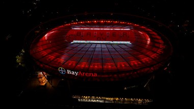 Die Bayarena in Leverkusen ist eines der Ledvance Vorzeigeprojekte