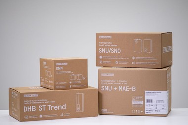 Stiebel Eltron setzt auf recycelbare Kartons