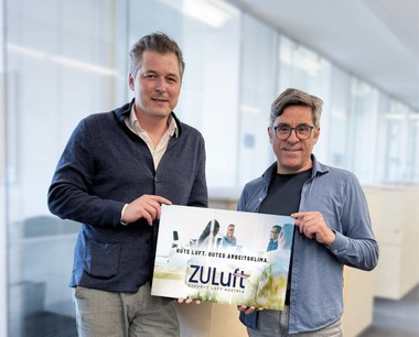 ZULuft und Andreas Jäger: gemeinsam für gesunde Raumluft