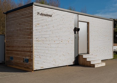 Der Holzcontainer der EPS