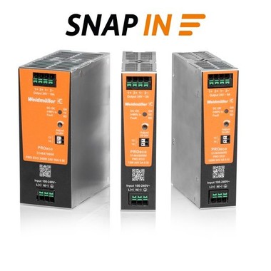 Ausgangsströme von bis zu 10 A bei 24 V DC – mit der neuen PROeco2-Serie definiert Weidmüller Stromversorgungen neu