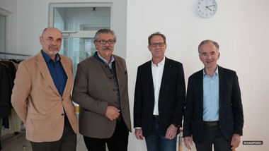 v.l.n.r.: Klaus Dieter Fuhrmann (Schriftführer), Andreas Rotter (Obmann), Thomas Priglhuber (Kassier), Martin Hagleitner (stv. Obmann)