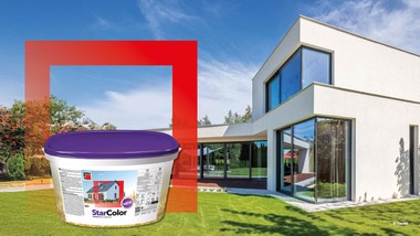 Strahlende Optik mit Baumit StarColor