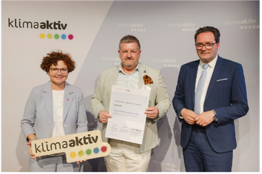W. Baelz & Sohn in Österreich für Beitrag zum Klimaschutz ausgezeichnet