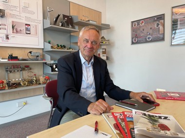 Global denkender Stifter: Herz-Chef Gerhard Glinzerer