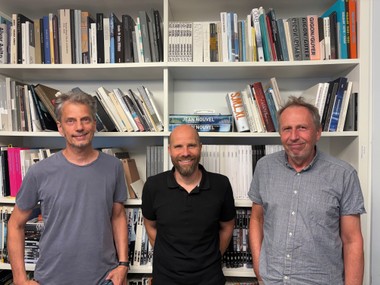 Die eep´ler Bernd Priesching, Christian Egger und Gerhard Eder (.v.l.n.r)