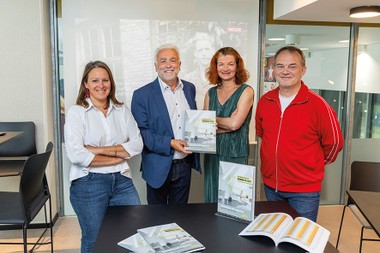Christina Brunner, Heinz Hackl, Renate Hammer und Robert Lechner (v.l.n.r.)
