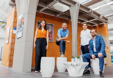 Pavillion aus dem 3D-Drucker