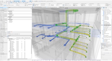 Graphisoft & Zenesis: KI-Workflow für TGA-Planung