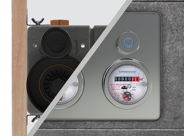Kemper Wasserzähler-Montageblock XS