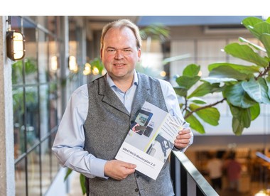 CEO Hauke Hinrichs präsentiert den Smatrics Masterplan 2.0.