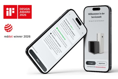 Stiebel Eltron`s Servicewelt-App gewinnt iF Design Award und Red Dot Design Award