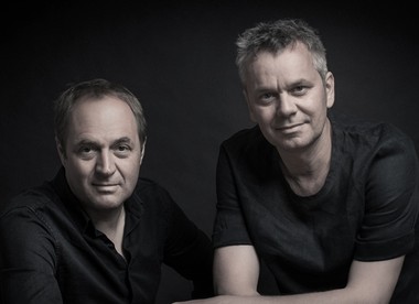 Gut zwei Jahrzehnte am Planen: Josef Saller (l.) und  Heribert Wolfmayr