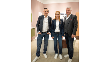 Daniela Karntlehner und Patrick Suchanek verstärken den Außendienst von Laufen Austria.