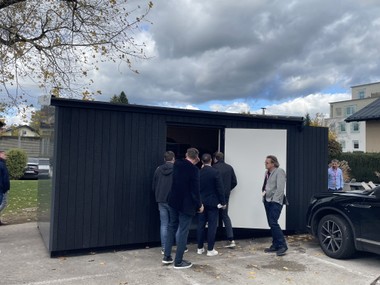 Die Wärmepumpe im Container gibt es nun auch bei Windhager