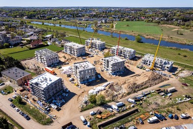 Gebaut wird in Rekordtempo