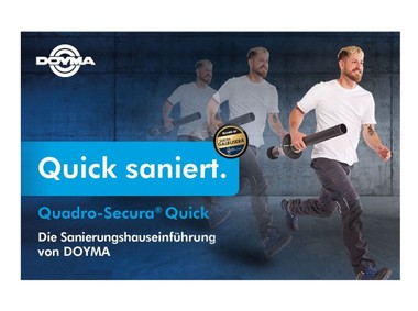 Die neuen Hauseinführungssysteme Quadro-Secura® Quick bringen Vorteile für alle mit!