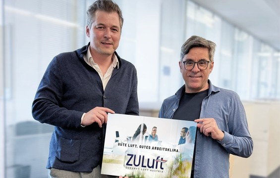 ZULuft und Andreas Jäger: gemeinsam für gesunde Raumluft