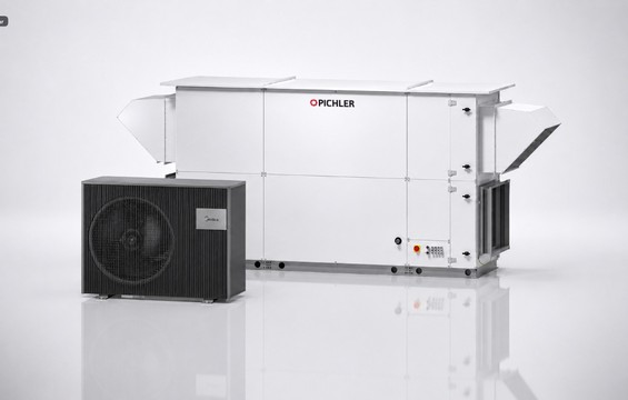 Der Lüftungshersteller Pichler erweitert sein Vertriebsprogramm mit Wärmepumpen von Midea