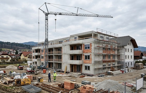 Österreichs Wohnbau: Auf kurzes Hoch folgt nächster Einbruch