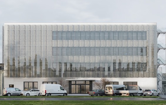 Visualisierung der neuen Fassade