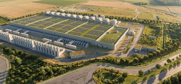 Google legt Grundstein für Rechenzentrum